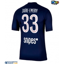 Moški Nogometni dresi Paris Saint-Germain Warren Zaire-Emery #33 Domači 2025-26 Kratek Rokav